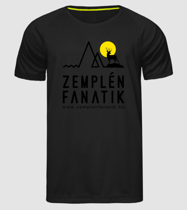  minta fekete pólón