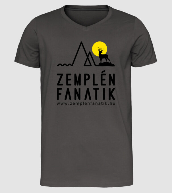  minta sötétszürke pólón