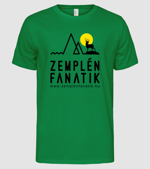  minta zöld pólón