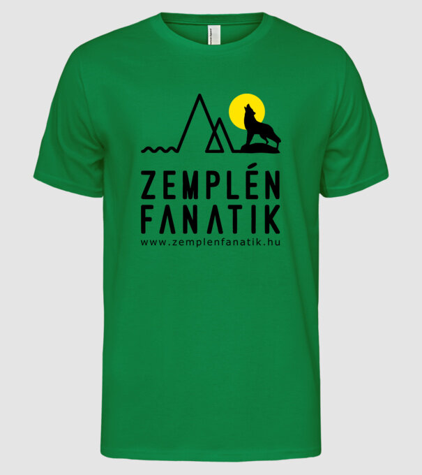  minta zöld pólón
